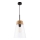 Jupiter 1537 - DM 1 TR - Lampa wisząca DOMINO E27/60W