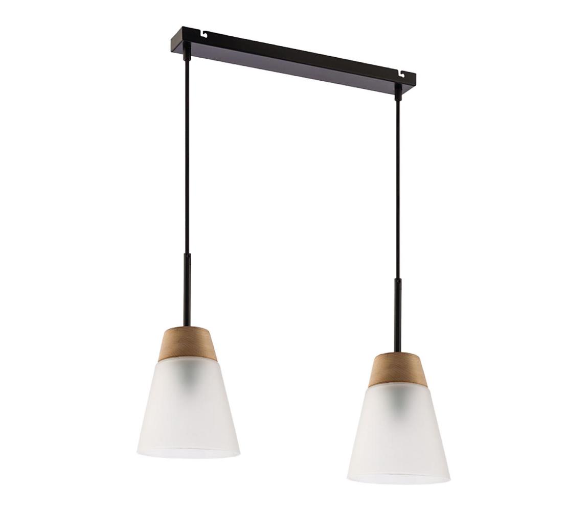 Jupiter 1542 - DM 2 MA - Lampa wisząca DOMINO 2xE27/60W