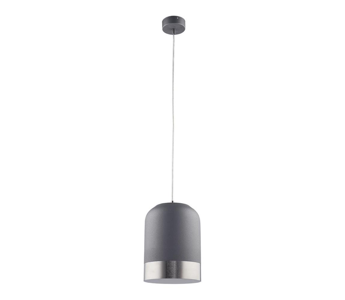 Jupiter 1649 - Żyrandol na lince DIXON 1xE27/60W/230V srebrna/biała
