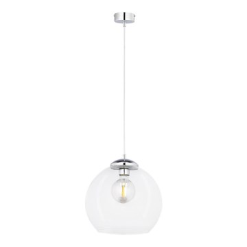 Jupiter 1783 - AS 1 - Żyrandol na lince ASTI 1xE27/60W/230V chrom błyszczący