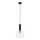 Jupiter 1846 - VA1 - Żyrandol na lince VANES 1xE27/60W/230V mosiądz/czarny
