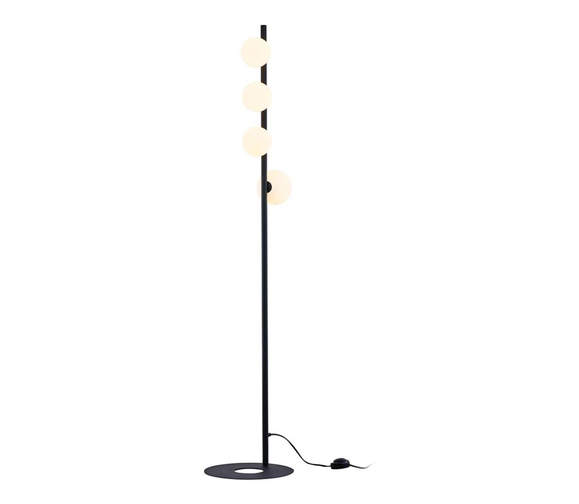 Jupiter 1929 - Lampa podłogowa TAIDA 4xG9/40W/230V czarny