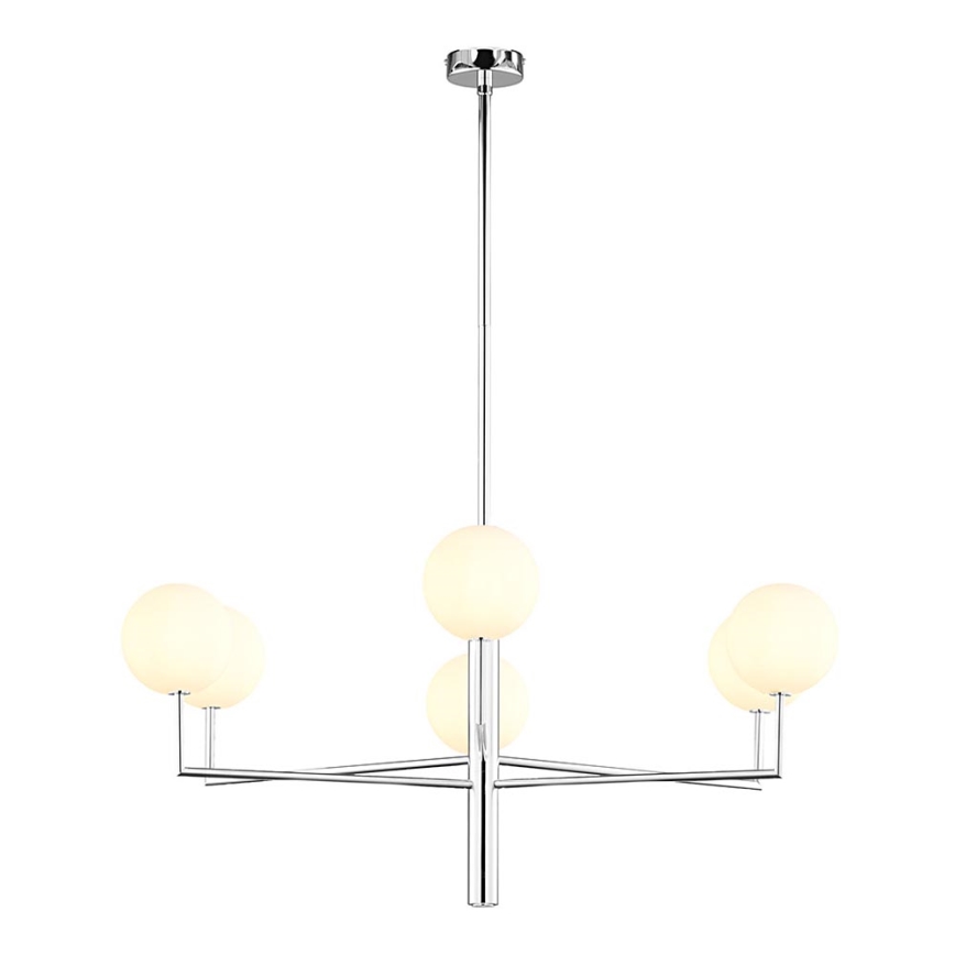 Jupiter 1935 - Żyrandol na drążku FEME 6xG9/40W/230V chrom błyszczący