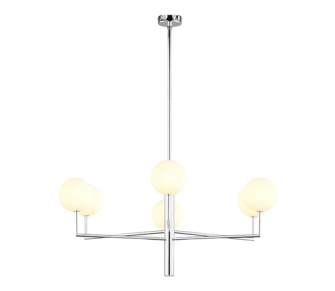 Jupiter 1935 - Żyrandol na drążku FEME 6xG9/40W/230V chrom błyszczący
