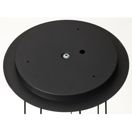 Jupiter 2015 - Żyrandol na lince ALAS 7xGU10/10W/230V czarny/złoty