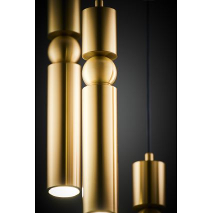 Jupiter 2020 - Żyrandol na lince ALAS 5xGU10/10W/230V złoty