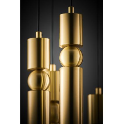 Jupiter 2021 - Żyrandol na lince ALAS 7xGU10/10W/230V złoty