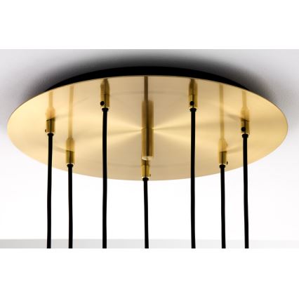 Jupiter 2021 - Żyrandol na lince ALAS 7xGU10/10W/230V złoty