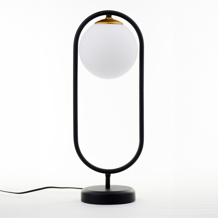 Jupiter 2044 - Lampa stołowa IGON 1xE14/40W/230V czarna