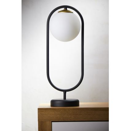 Jupiter 2044 - Lampa stołowa IGON 1xE14/40W/230V czarna
