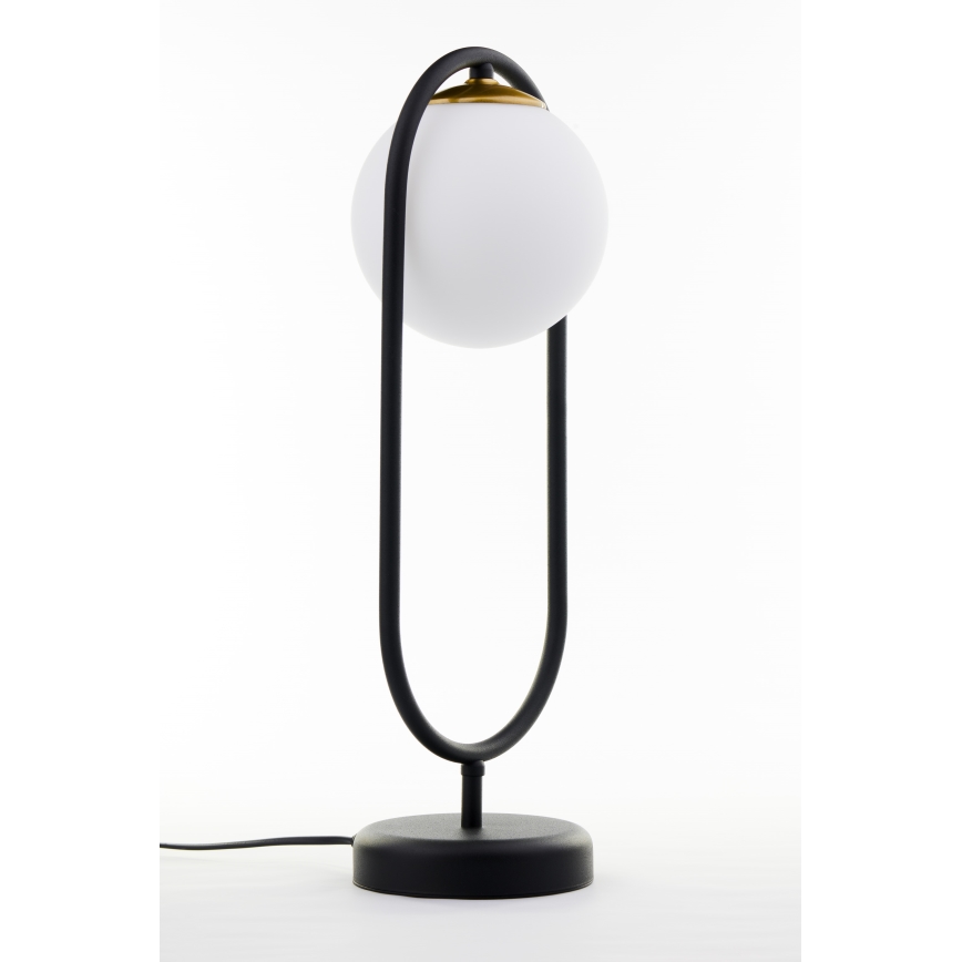Jupiter 2044 - Lampa stołowa IGON 1xE14/40W/230V czarna