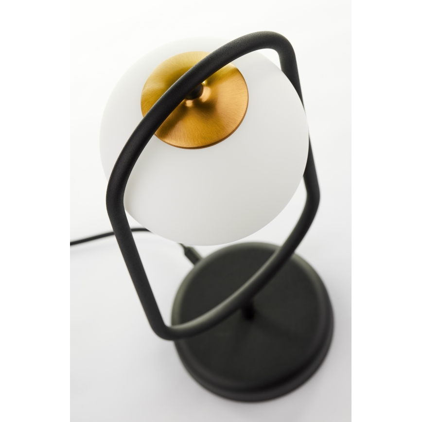 Jupiter 2044 - Lampa stołowa IGON 1xE14/40W/230V czarna