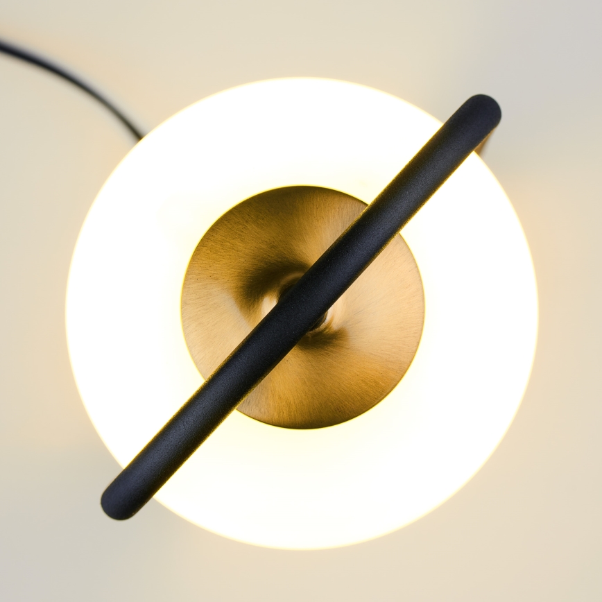 Jupiter 2044 - Lampa stołowa IGON 1xE14/40W/230V czarna