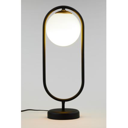 Jupiter 2044 - Lampa stołowa IGON 1xE14/40W/230V czarna