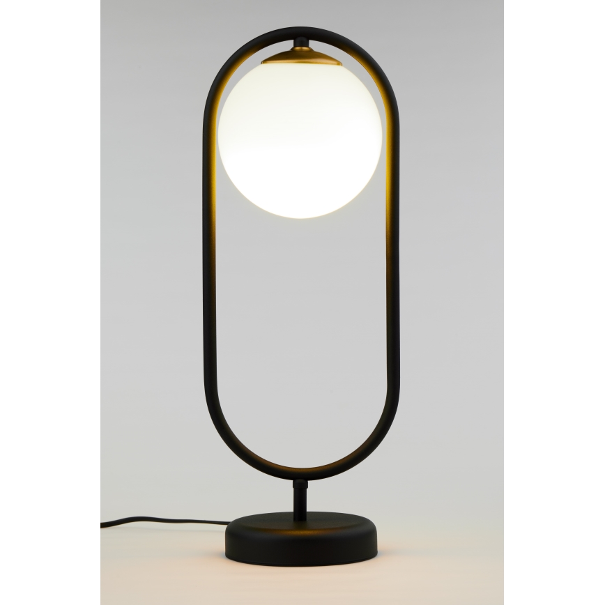 Jupiter 2044 - Lampa stołowa IGON 1xE14/40W/230V czarna