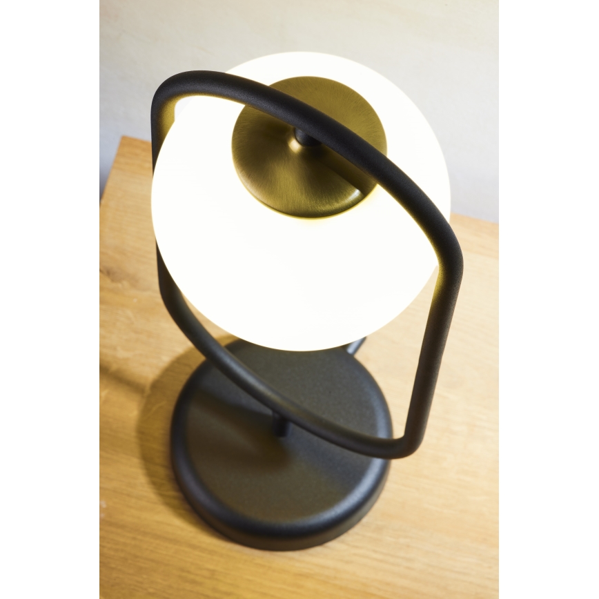 Jupiter 2044 - Lampa stołowa IGON 1xE14/40W/230V czarna