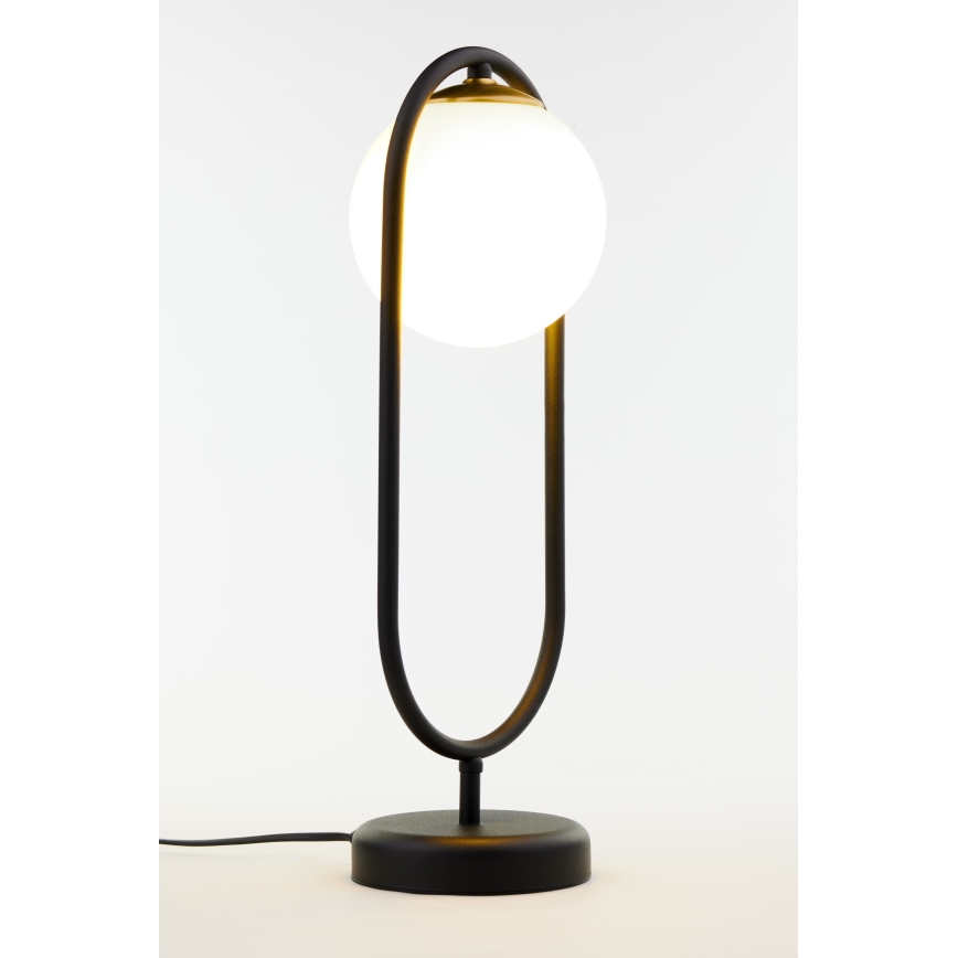 Jupiter 2044 - Lampa stołowa IGON 1xE14/40W/230V czarna