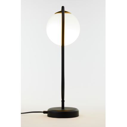 Jupiter 2044 - Lampa stołowa IGON 1xE14/40W/230V czarna