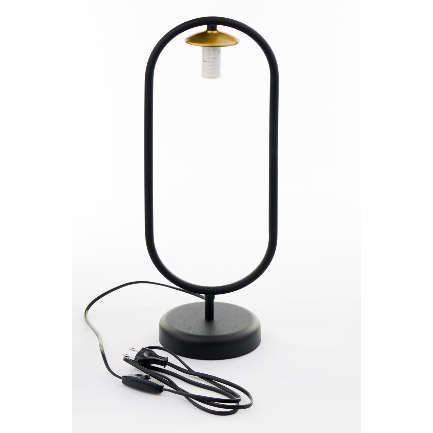 Jupiter 2044 - Lampa stołowa IGON 1xE14/40W/230V czarna