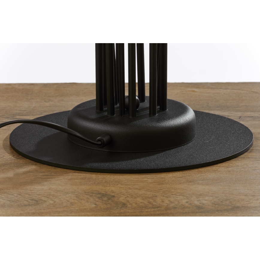 Jupiter 2058 - Lampa stojąca GLORIOSA 9xG9/14W/230V czarna