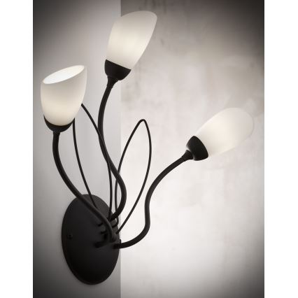 Jupiter 2059 - Kinkiet GLORIOSA 3xG9/14W/230V czarny