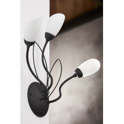 Jupiter 2059 - Kinkiet GLORIOSA 3xG9/14W/230V czarny