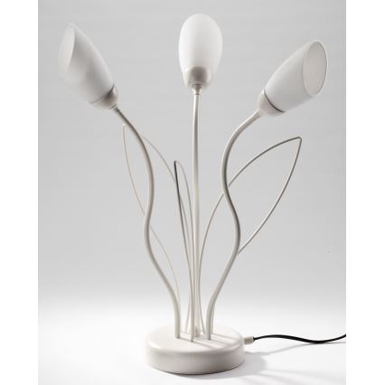 Jupiter 2060 - Lampa stołowa GLORIOSA 3xG9/14W/230V kremowa