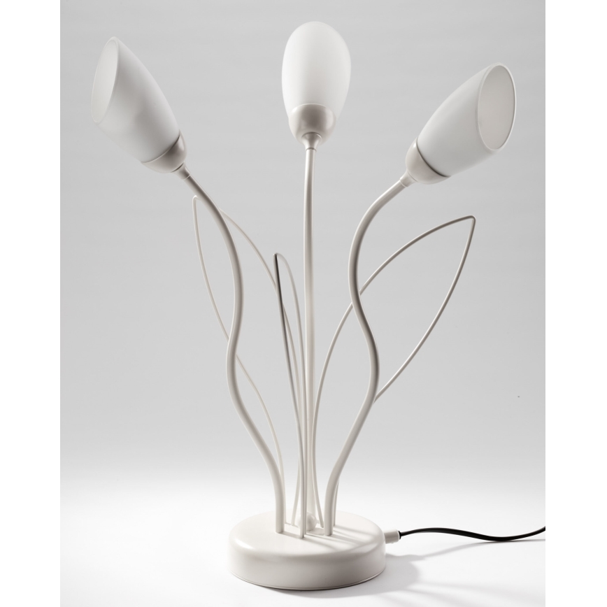 Jupiter 2060 - Lampa stołowa GLORIOSA 3xG9/14W/230V kremowa