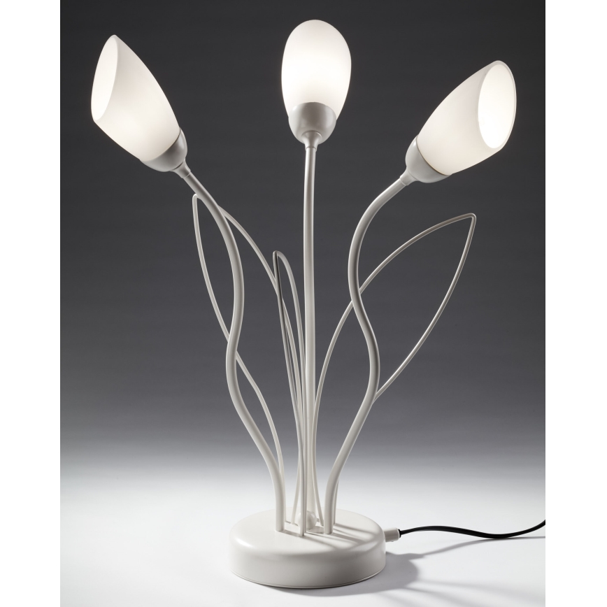 Jupiter 2060 - Lampa stołowa GLORIOSA 3xG9/14W/230V kremowa