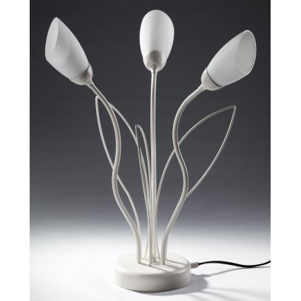 Jupiter 2060 - Lampa stołowa GLORIOSA 3xG9/14W/230V kremowa