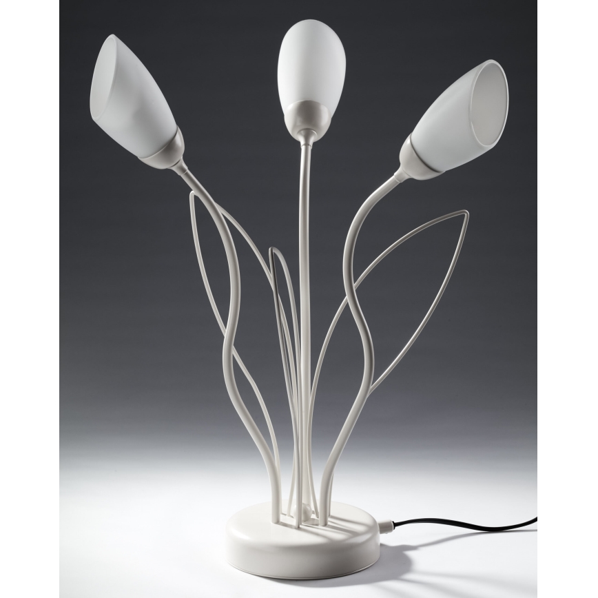 Jupiter 2060 - Lampa stołowa GLORIOSA 3xG9/14W/230V kremowa