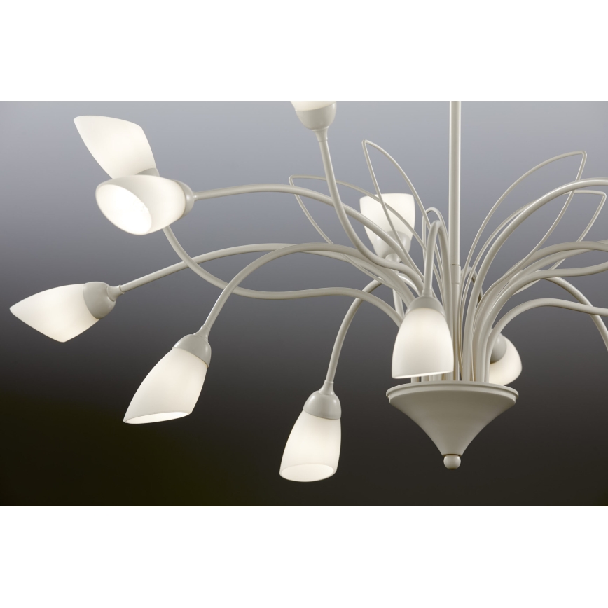 Jupiter 2062 - Żyrandol na łańcuchu GLORIOSA 15xG9/14W/230V kremowy