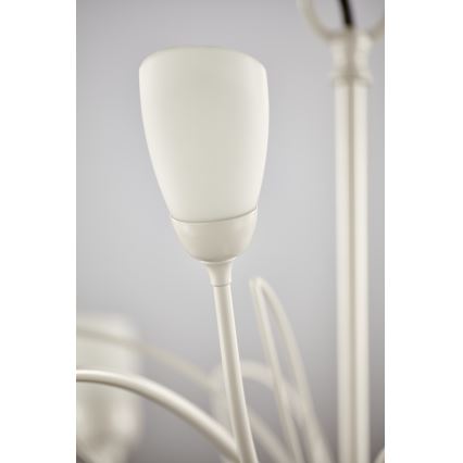 Jupiter 2062 - Żyrandol na łańcuchu GLORIOSA 15xG9/14W/230V kremowy