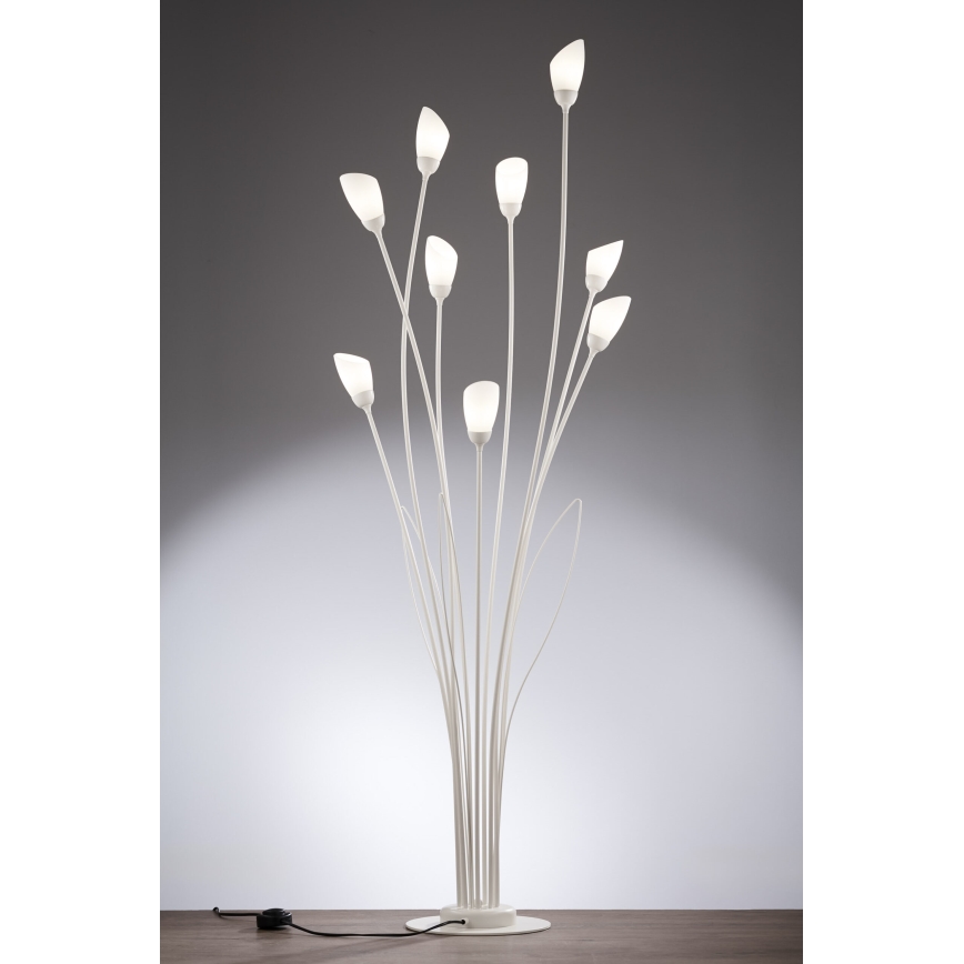 Jupiter 2063 - Lampa stojąca GLORIOSA 9xG9/14W/230V kremowa