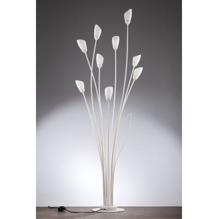 Jupiter 2063 - Lampa stojąca GLORIOSA 9xG9/14W/230V kremowa