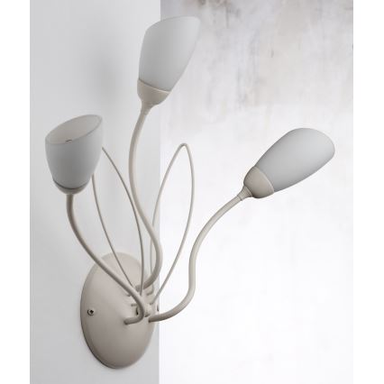 Jupiter 2064 - Kinkiet GLORIOSA 3xG9/14W/230V kremowy