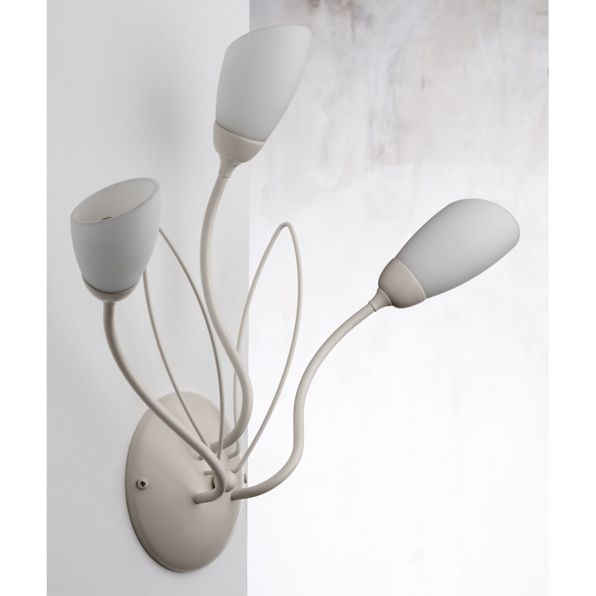 Jupiter 2064 - Kinkiet GLORIOSA 3xG9/14W/230V kremowy