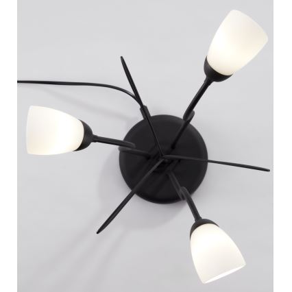 Jupiter 2065 - Lampa stołowa GLORIOSA 3xG9/14W/230V czarna