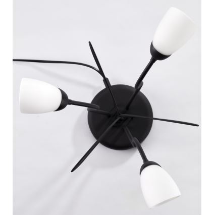 Jupiter 2065 - Lampa stołowa GLORIOSA 3xG9/14W/230V czarna