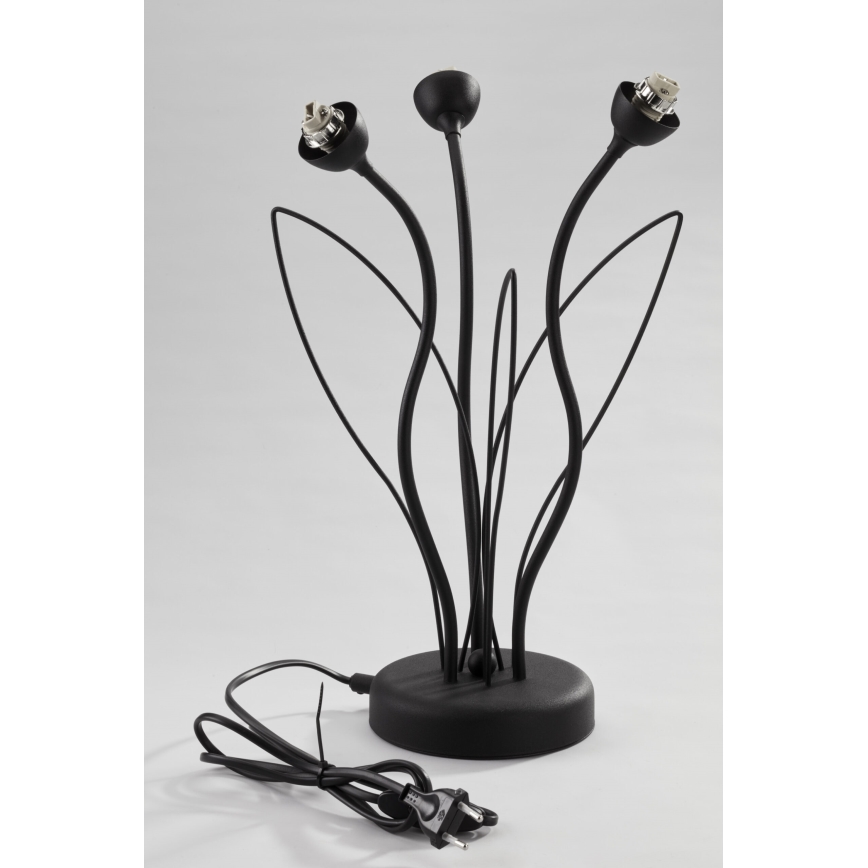 Jupiter 2065 - Lampa stołowa GLORIOSA 3xG9/14W/230V czarna