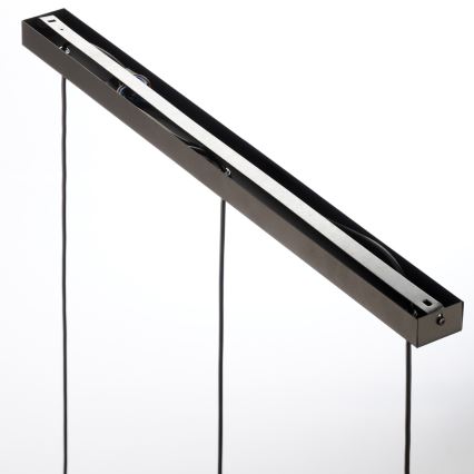 Jupiter 2092 - Żyrandol na linkach CORTINA 3xE27/15W/230V złoty/czarny