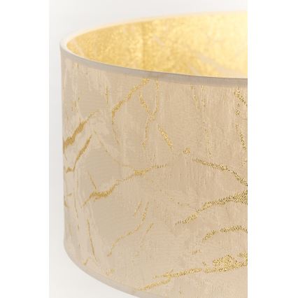 Jupiter 2112 - Lampa stołowa KASZMIR 1xE27/15W/230V biała/złota/dekor marmuru