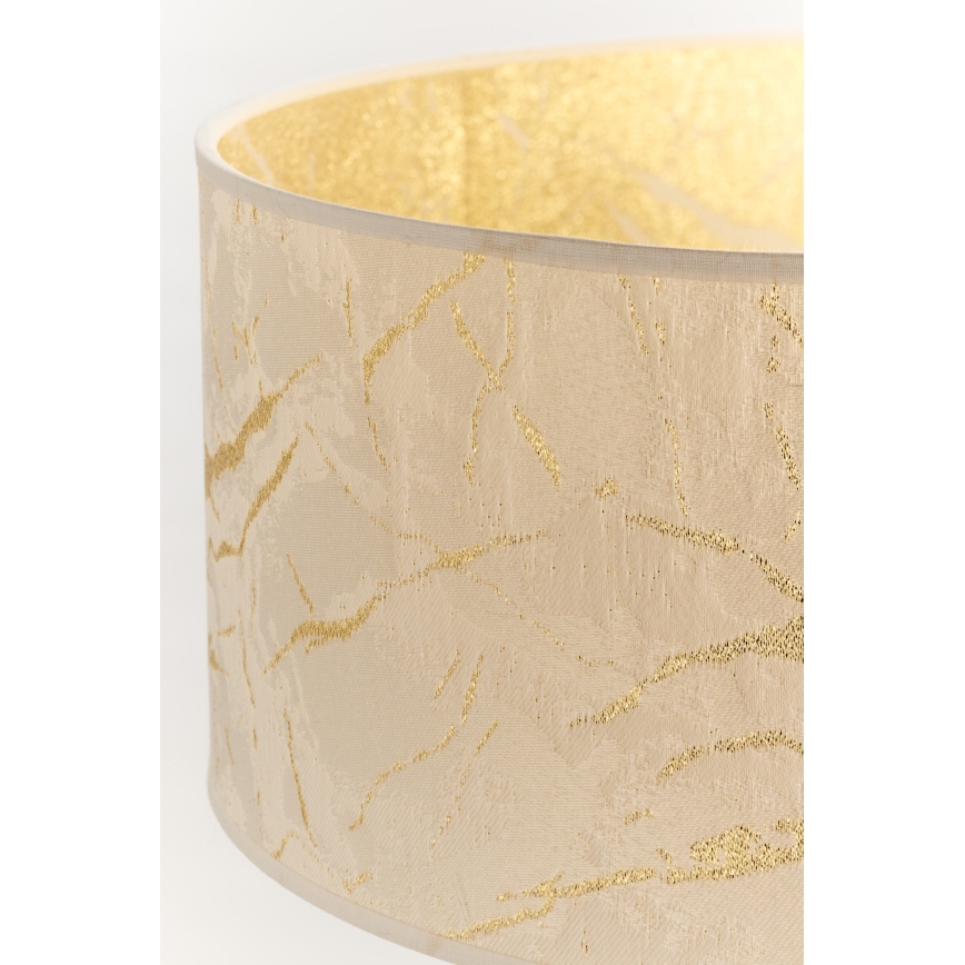 Jupiter 2112 - Lampa stołowa KASZMIR 1xE27/15W/230V biała/złota/dekor marmuru