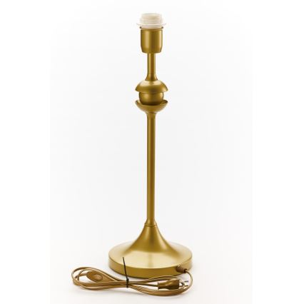 Jupiter 2112 - Lampa stołowa KASZMIR 1xE27/15W/230V biała/złota/dekor marmuru