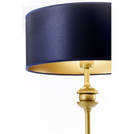 Jupiter 2116 - Lampa stołowa KASZMIR 1xE27/15W/230V niebieska/złota