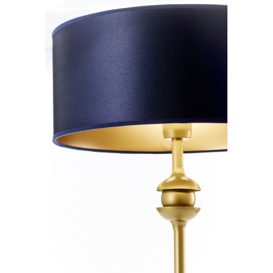 Jupiter 2116 - Lampa stołowa KASZMIR 1xE27/15W/230V niebieska/złota