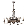 Jupiter 224 - KO 6 - Lampa wisząca KORONA 6xE14/40W/230V