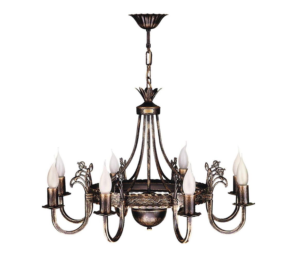 Jupiter 225 - KO 8 - Lampa wisząca KORONA 8xE14/40W/230V