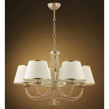 Jupiter 515 - LA-5-E - Lampa wisząca LAURA 5xE27/60W/230V