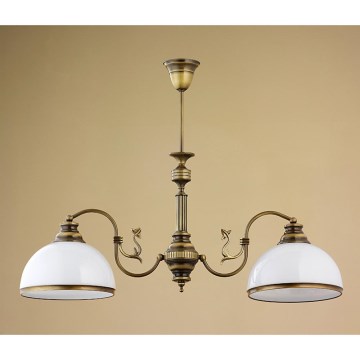 Jupiter 621 - ZU 2 - Lampa wisząca ZEUS 2x/60W/230V